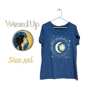 🔮 ✨ Celestial Sun & Moon Tee XXL 🌙✨ Whimsigoth • Cottagecore • Witchy